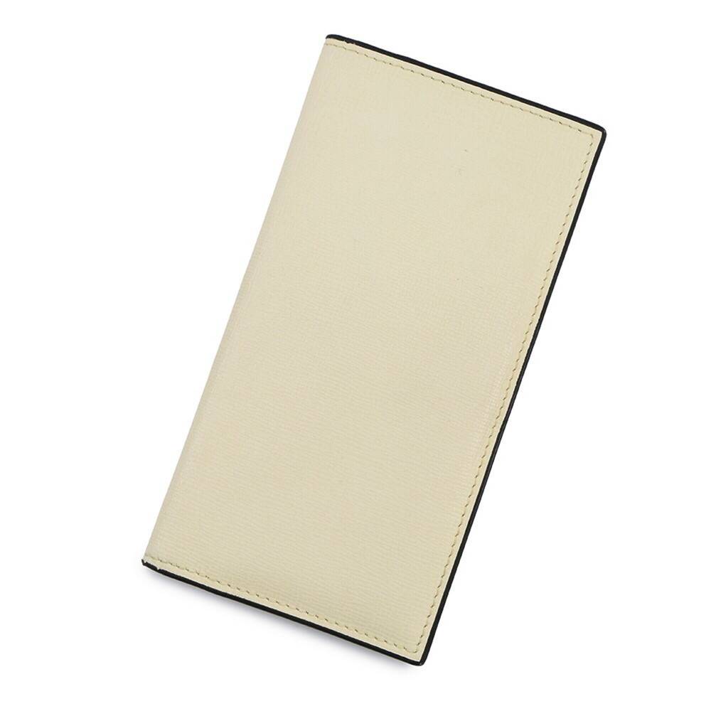 Valextra Vertical Long Wallet, 12 Card Slots, Grained Calf Leather, SGNL00210...